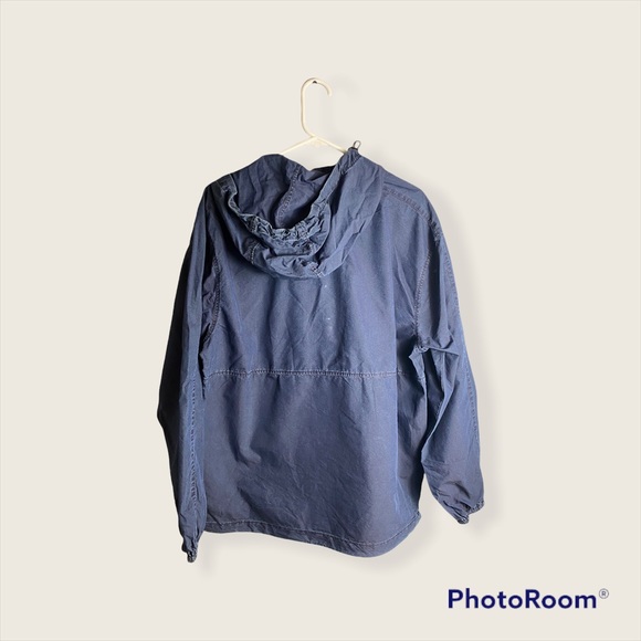 Madewell Indigo Windbreaker Pullover Jacket - Picture 7 of 7